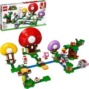 Brand New Lego Super Mario Toad's Treasure Hunt Expansion Set 71368